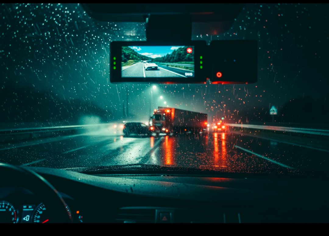 Cámara de Coche 3 Canales 4K | Azdome M550 con WiFi, GPS y Visión Nocturna + SD 64GB